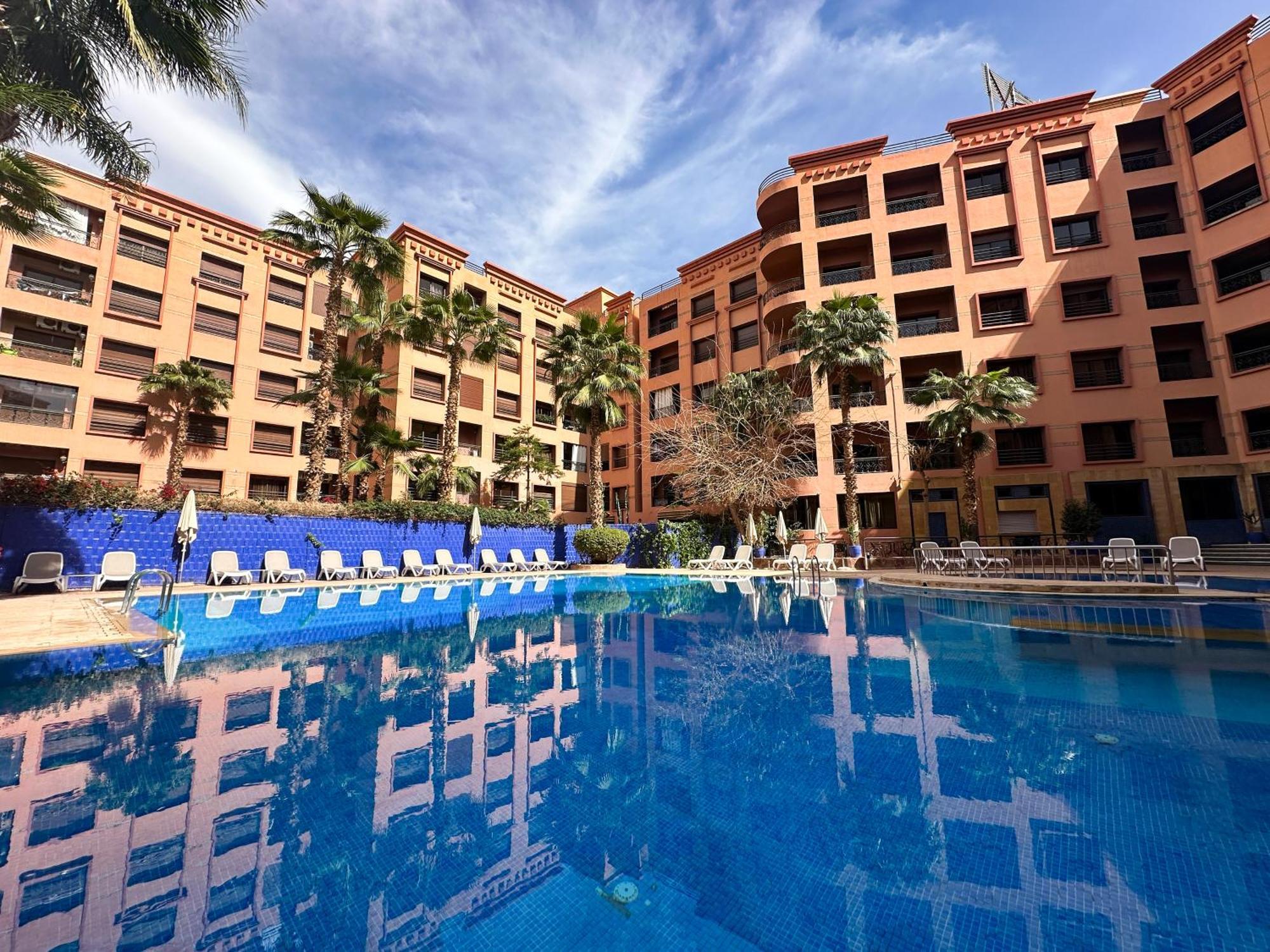 Mogador Menzah Appart Hôtel Marraquexe Exterior foto